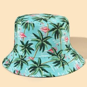 Tropical Print Bucket Hat